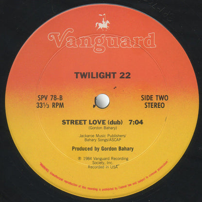 Twilight 22 : Street Love (12", Single)