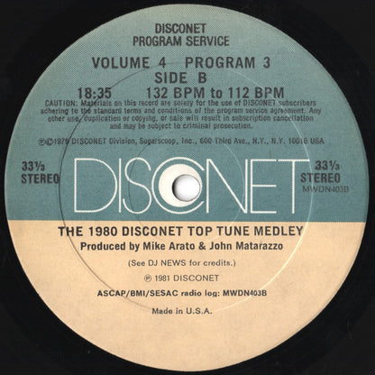 Various : Volume 4 Program 3 (2x12", P/Mixed)