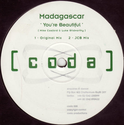Madagascar : You're Beautiful (12")