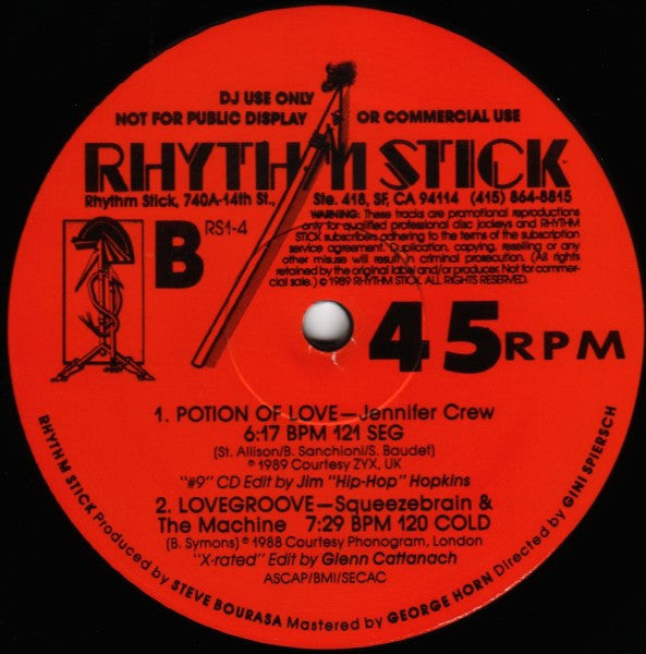 Various : Rhythm Stick 1-4 (2x12", Comp, Promo)