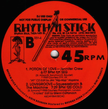 Various : Rhythm Stick 1-4 (2x12", Comp, Promo)