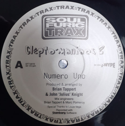 Cleptomaniacs : Numero Uno / X-Press (12")