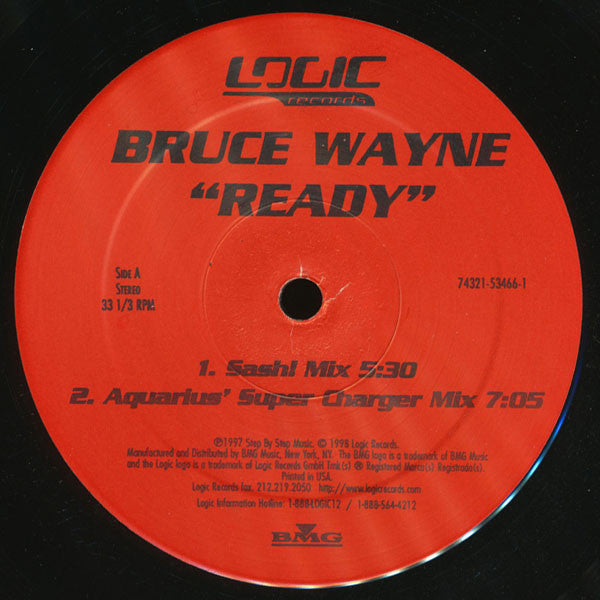 Bruce Wayne : Ready (12")