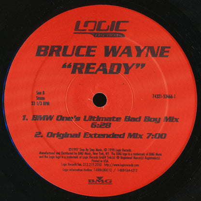 Bruce Wayne : Ready (12")