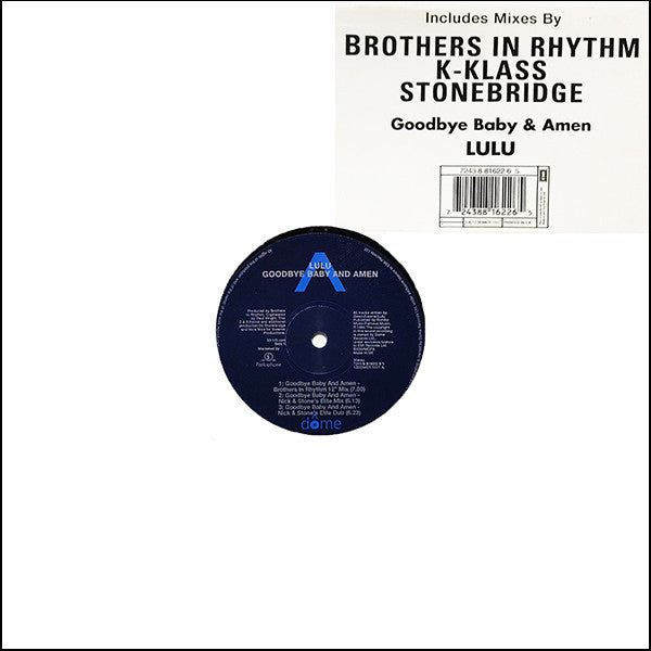 Lulu : Goodbye Baby And Amen (12")