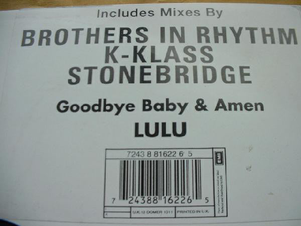 Lulu : Goodbye Baby And Amen (12")