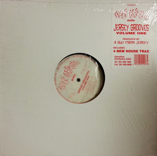 A Guy From Jersey : Jersey Grooves Volume One (12")