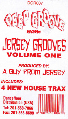 A Guy From Jersey : Jersey Grooves Volume One (12")