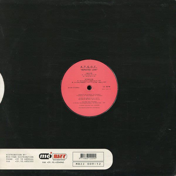 A.T.G.O.C. : Repeated Love (12")