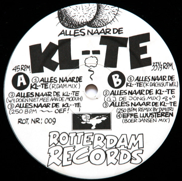 Euromasters : Alles Naar De Kl--te (12")