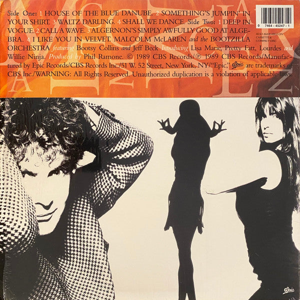 Malcolm McLaren And The Bootzilla Orchestra : Waltz Darling (LP, Album)