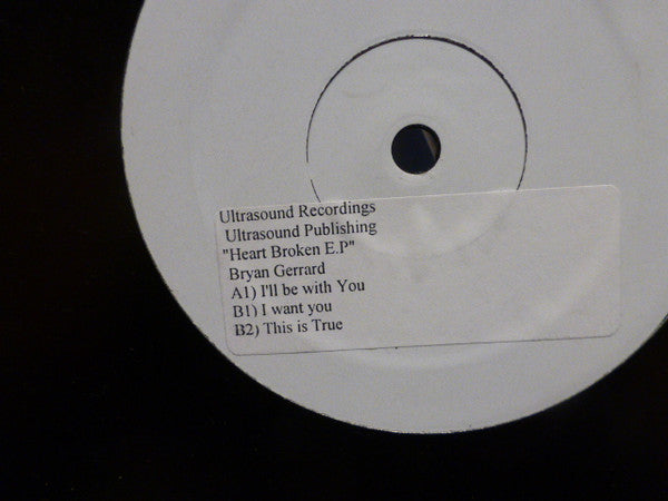 Bryan Gerrard : Heart Broken EP (12", EP, W/Lbl, Sti)