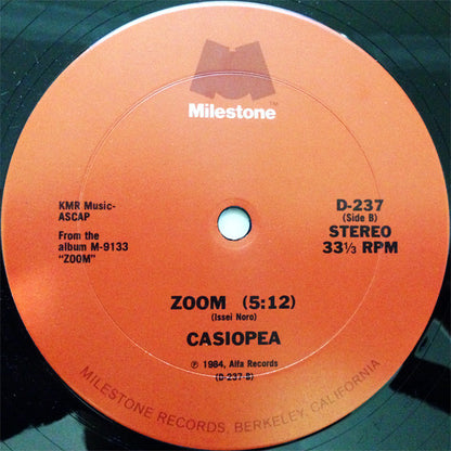 Casiopea : Down Upbeat / Zoom (12", Single)