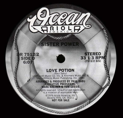 Sister Power : Sister Power (2x12", Promo)