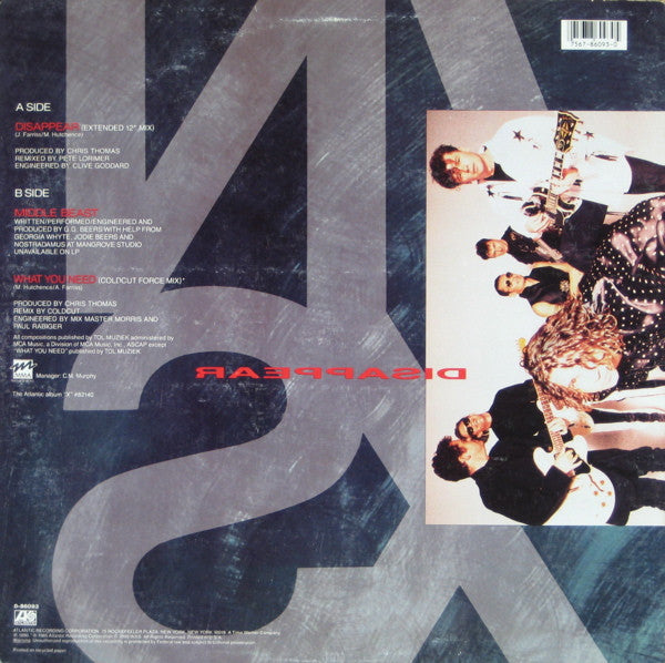 INXS : Disappear (12")