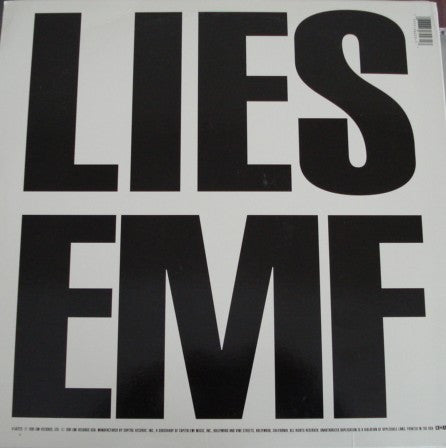 EMF : Lies (Head The Ball Remix) (12", S/Sided, Promo, Cle)
