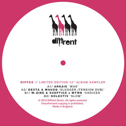 Various : Evolution Of The Giraffe (12", Album, Ltd, Smplr, Pin)