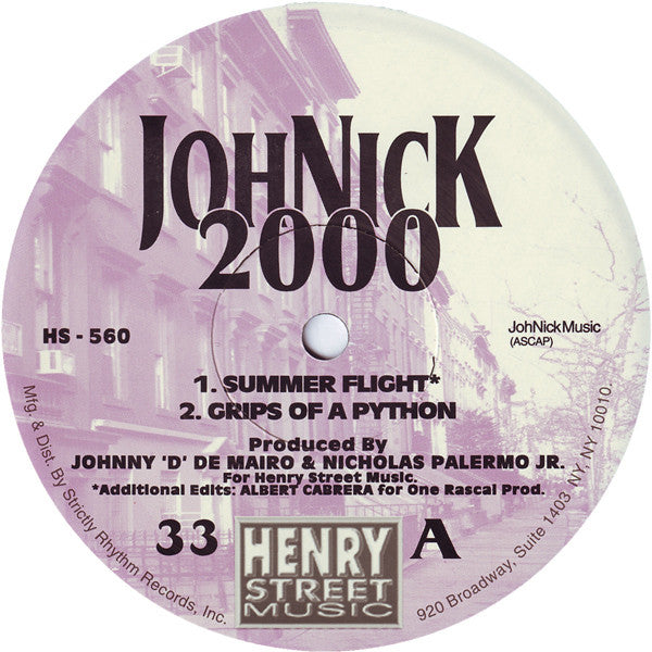 JohNick : 2000 (12")