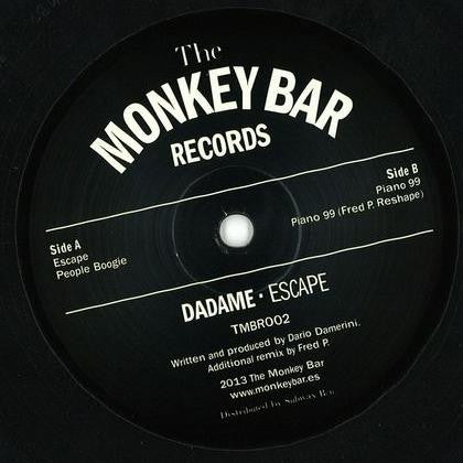 Dadame : Escape (12", Ltd, Gre)