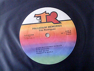 Tito Rodriguez : Palladium Memories (LP, RE)