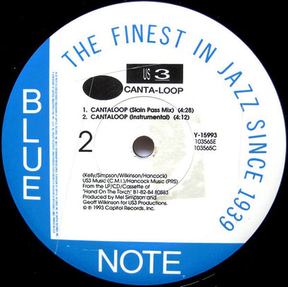Us3 Featuring Rahsaan & Gerard Presencer : Cantaloop (12", Single)
