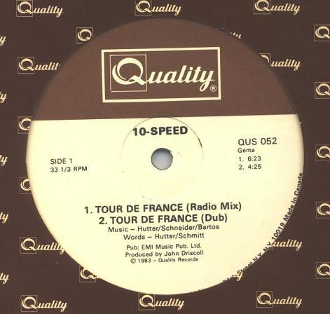 10-Speed* : Tour De France (12")