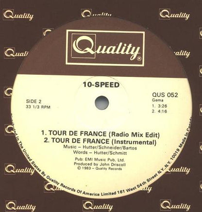 10-Speed* : Tour De France (12")