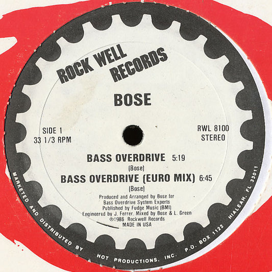 BOSE* : Bass Overdrive (12")