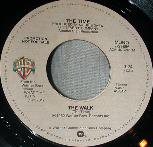The Time : The Walk (7", Promo)