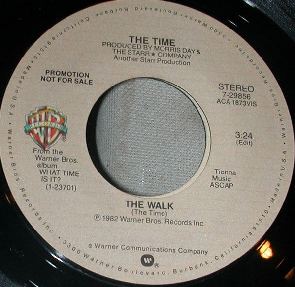 The Time : The Walk (7", Promo)