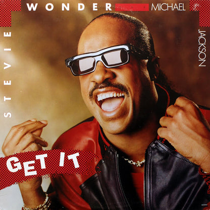 Stevie Wonder & Michael Jackson : Get It (12", Single)