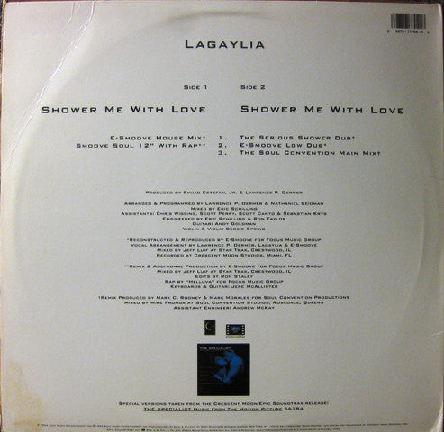 Lagaylia : Shower Me With Love (12")