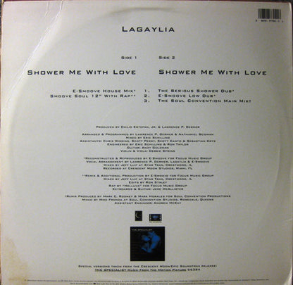 Lagaylia : Shower Me With Love (12")