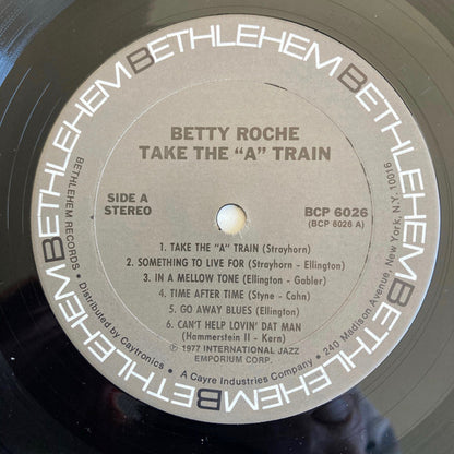 Betty Roché : Take The "A" Train (LP, RE)