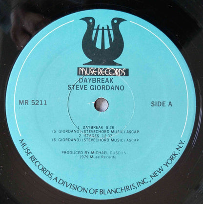 Steve Giordano : Daybreak (LP, Album)