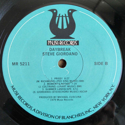 Steve Giordano : Daybreak (LP, Album)