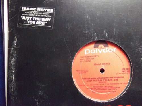 Isaac Hayes : Just The Way You Are (12", Promo)