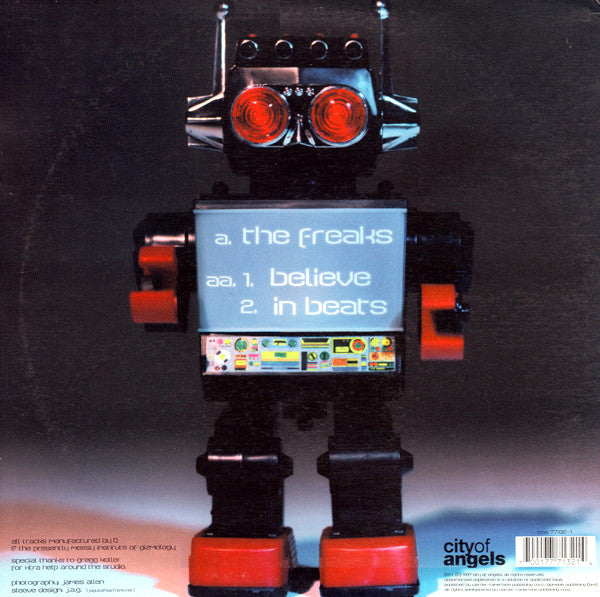 Überzone : The Freaks Believe In Beats (12")