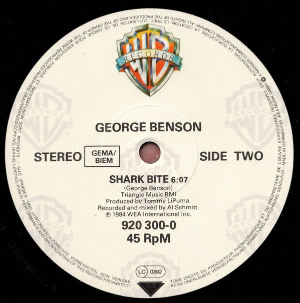 George Benson : 20/20 (Jellybean Remix) (12")