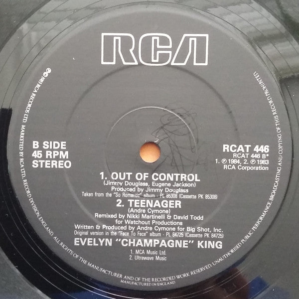 Evelyn 'Champagne' King* : I'm So Romantic (12")