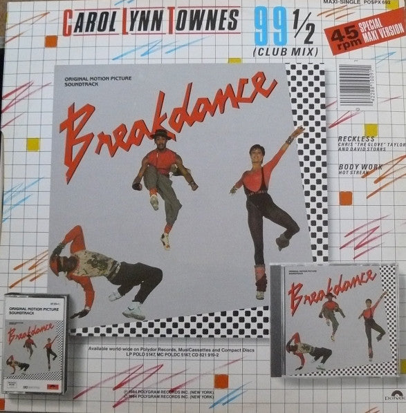 Carol Lynn Townes / Chris "The Glove" Taylor & David Storrs / Hot Streak : 99 1/2 / Reckless / Body Work (12", Maxi)