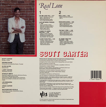 Scott Carter (7) : Real Love (LP, Album)