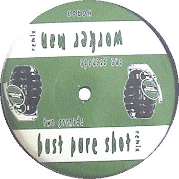 Krinjah : Worker Man (Remix) / Bust Pure Shot (Remix) (12")