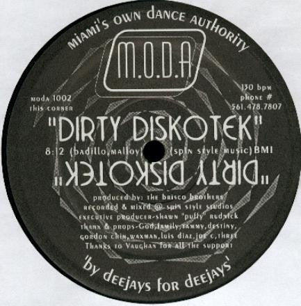 The Brisco Brothers : Dirty Diskotek / Midnight Express (12")