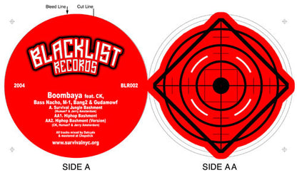 Boombaya : Survival Jungle Bashment / Hiphop Bashment (12")