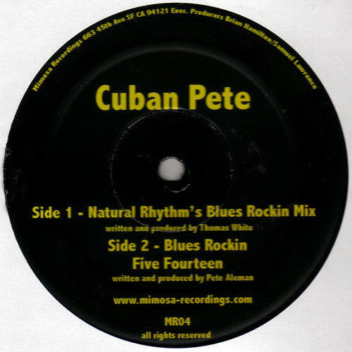 Cuban Pete : Blues Rockin (12")