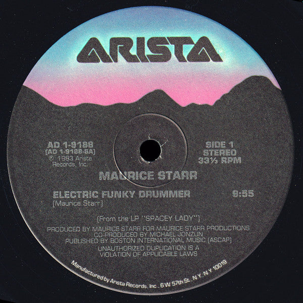 Maurice Starr : Electric Funky Drummer (12")