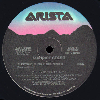 Maurice Starr : Electric Funky Drummer (12")