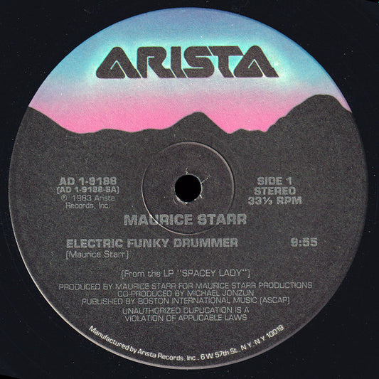 Maurice Starr : Electric Funky Drummer (12")