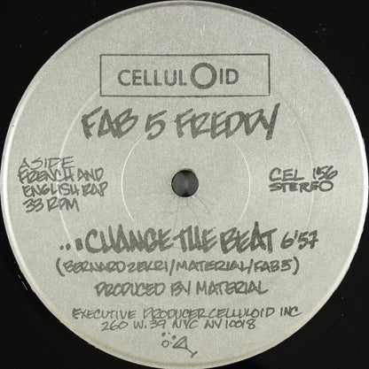 Beside* / Fab 5 Freddy : Change The Beat (12")